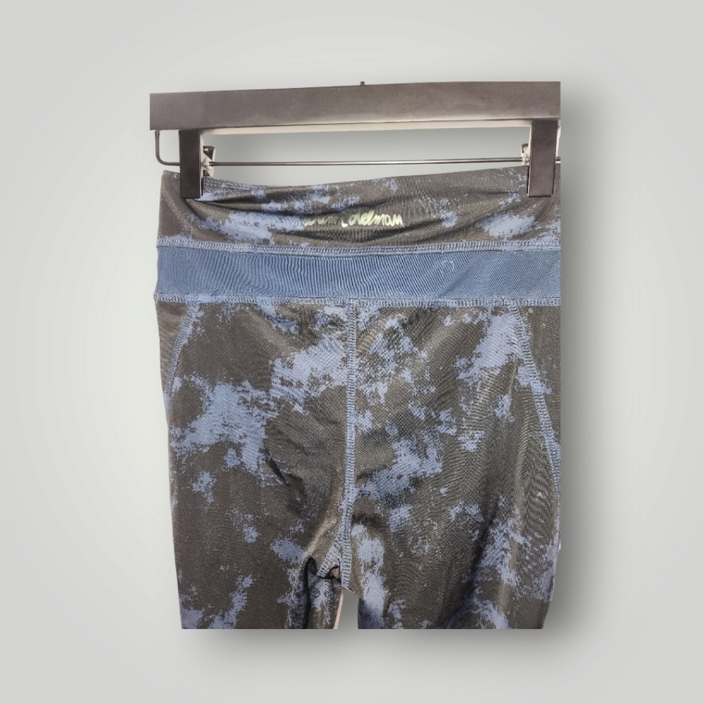 Sam Edelman blue paint splattered camo Leggings XS